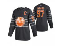 Edmonton Oilers #97 Connor McDavid 2020 NHL All-Star Game Gray Jersey Men's