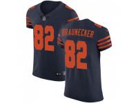 Elite Men's Ben Braunecker Chicago Bears Nike Alternate Vapor Untouchable Jersey - Navy Blue