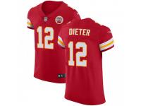 Elite Men's Gehrig Dieter Kansas City Chiefs Nike Team Color Vapor Untouchable Jersey - Red