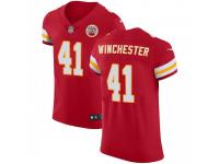 Elite Men's James Winchester Kansas City Chiefs Nike Team Color Vapor Untouchable Jersey - Red