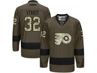 Flyers #32 Mark Streit Green Salute to Service Stitched NHL Jersey