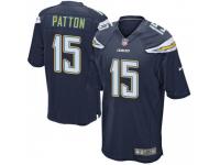 Game Men's Andre Patton Los Angeles Chargers Nike Team Color Jersey - Navy