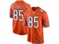 Game Men's Bradley Sowell Chicago Bears Nike 100th Season Jersey - Orange