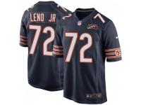 Game Men's Charles Leno Jr. Chicago Bears Nike 100th Season Jersey - Navy