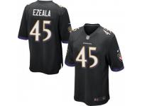 Game Men's Christopher Ezeala Baltimore Ravens Nike Jersey - Black