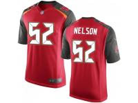 Game Men's Corey Nelson Tampa Bay Buccaneers Nike Team Color Jersey - Red