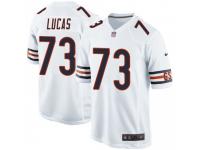 Game Men's Cornelius Lucas Chicago Bears Nike Jersey - White