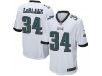 Game Men's Cre'von LeBlanc Philadelphia Eagles Nike Jersey - White