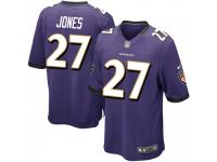 Game Men's Cyrus Jones Baltimore Ravens Nike Team Color Jersey - Purple