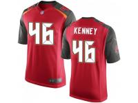 Game Men's David Kenney Tampa Bay Buccaneers Nike Team Color Jersey - Red