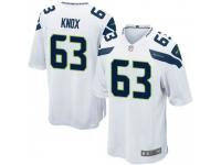 Game Men's Demetrius Knox Seattle Seahawks Nike Jersey - White