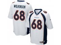 Game Men's Elijah Wilkinson Denver Broncos Nike Jersey - White