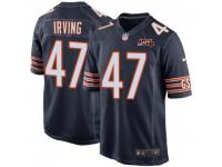Game Men's Isaiah Irving Chicago Bears Nike 100th Season Jersey - Navy
