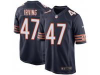 Game Men's Isaiah Irving Chicago Bears Nike Team Color Jersey - Navy