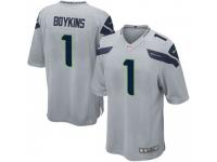 Game Men's Jeremy Boykins Seattle Seahawks Nike Alternate Jersey - Gray