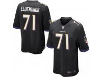 Game Men's Jermaine Eluemunor Baltimore Ravens Nike Jersey - Black