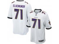Game Men's Jermaine Eluemunor Baltimore Ravens Nike Jersey - White