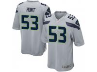 Game Men's Joey Hunt Seattle Seahawks Nike Alternate Jersey - Gray