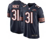Game Men's Jonathon Mincy Chicago Bears Nike 100th Season Jersey - Navy