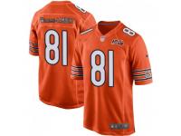 Game Men's Jordan Williams-Lambert Chicago Bears Nike 100th Season Jersey - Orange