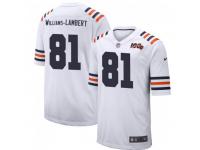 Game Men's Jordan Williams-Lambert Chicago Bears Nike Alternate Classic 100th Season Jersey - White