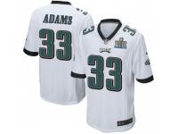 Game Men's Josh Adams Philadelphia Eagles Nike Super Bowl LII Jersey - White