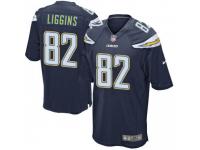 Game Men's Justice Liggins Los Angeles Chargers Nike Team Color Jersey - Navy