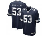 Game Men's Justin March-Lillard Dallas Cowboys Nike Team Color Jersey - Navy