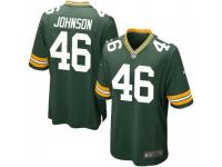 Game Men's Malcolm Johnson Green Bay Packers Nike Team Color Jersey - Green