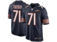 Game Men's Marquez Tucker Chicago Bears Nike 100th Season Jersey - Navy