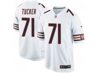 Game Men's Marquez Tucker Chicago Bears Nike 100th Season Jersey - White