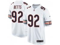 Game Men's Matt Betts Chicago Bears Nike 100th Season Jersey - White