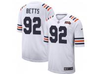 Game Men's Matt Betts Chicago Bears Nike Alternate Classic 100th Season Jersey - White