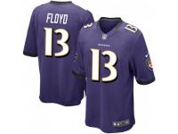 Game Men's Michael Floyd Baltimore Ravens Nike Team Color Jersey - Purple