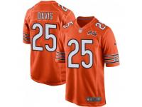 Game Men's Mike Davis Chicago Bears Nike 100th Season Jersey - Orange