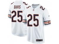 Game Men's Mike Davis Chicago Bears Nike Jersey - White