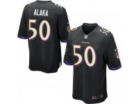 Game Men's Otaro Alaka Baltimore Ravens Nike Jersey - Black