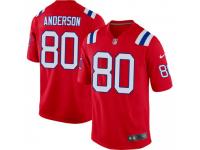 Game Men's Stephen Anderson New England Patriots Nike Alternate Jersey - Red