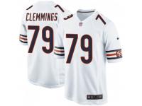 Game Men's T.J. Clemmings Chicago Bears Nike Jersey - White