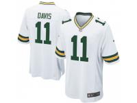 Game Men's Trevor Davis Green Bay Packers Nike Jersey - White