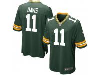Game Men's Trevor Davis Green Bay Packers Nike Team Color Jersey - Green