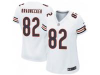 Game Women's Ben Braunecker Chicago Bears Nike Jersey - White