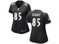 Game Women's Charles Scarff Baltimore Ravens Nike Jersey - Black