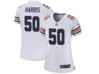 Game Women's Chuck Harris Chicago Bears Nike Alternate Classic Jersey - White