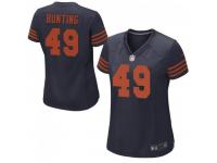 Game Women's Ian Bunting Chicago Bears Nike Alternate Jersey - Navy Blue