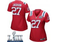 Game Women's J.C. Jackson New England Patriots Nike Alternate Super Bowl LIII Jersey - Red