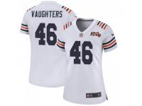 Game Women's James Vaughters Chicago Bears Nike Alternate Classic 100th Season Jersey - White