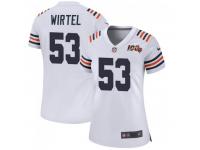 Game Women's John Wirtel Chicago Bears Nike Alternate Classic 100th Season Jersey - White