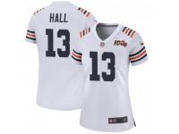 Game Women's Marvin Hall Chicago Bears Nike Alternate Classic 100th Season Jersey - White