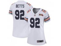 Game Women's Matt Betts Chicago Bears Nike Alternate Classic 100th Season Jersey - White